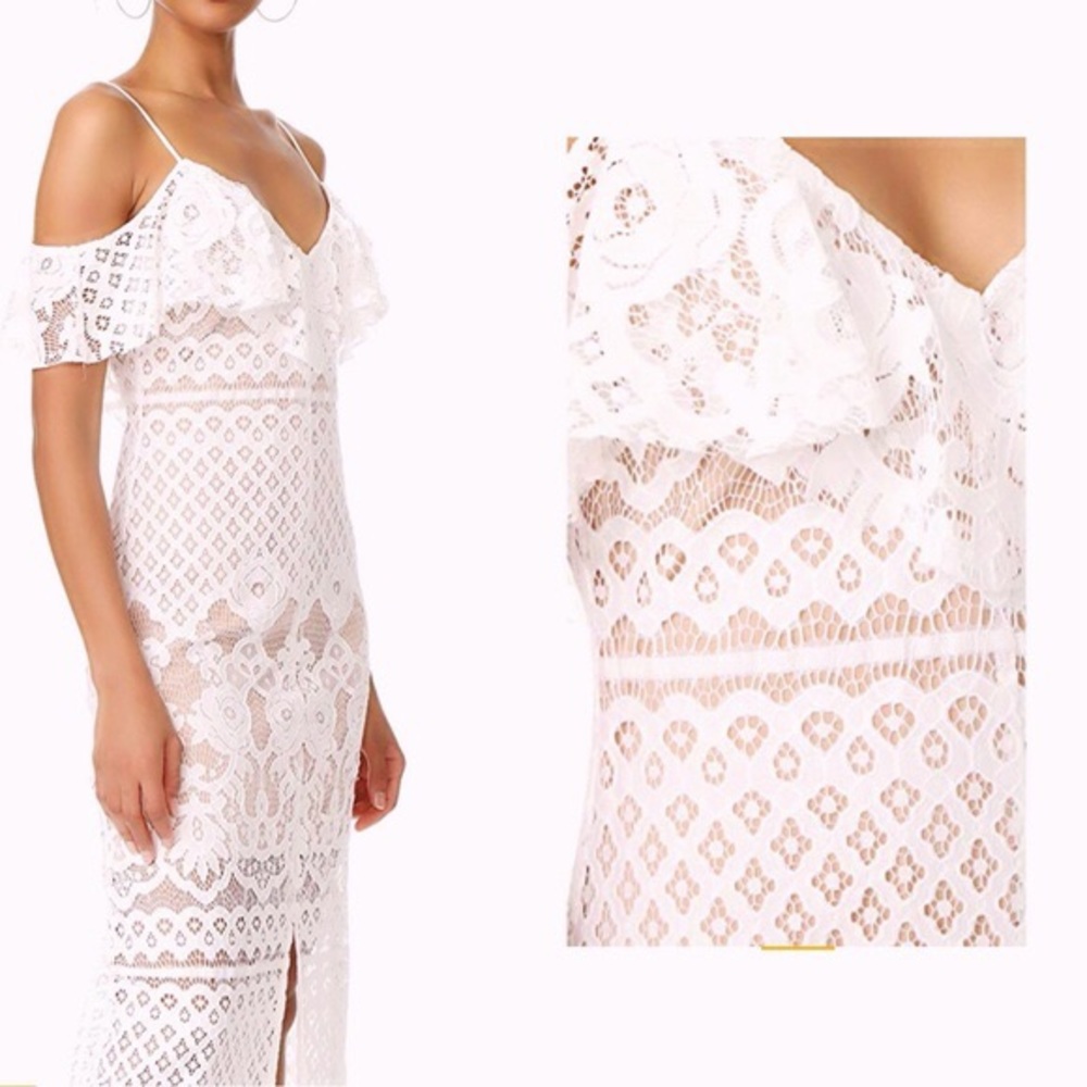 Wayf Lace Maxi Dress